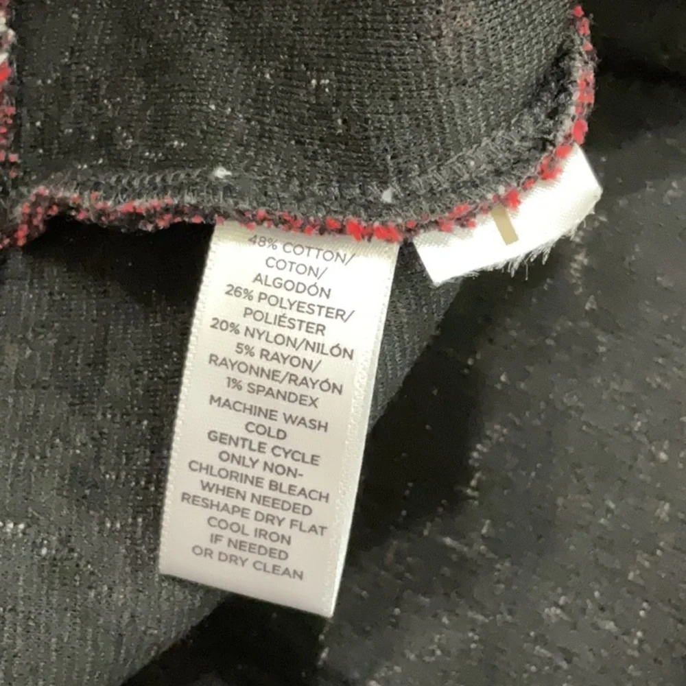 LOFT Ann Taylor Jacquard Scroll Medallion Floral Shift Dress Size Large - Picture 8 of 8